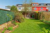 Gartenansicht - Staging - 5 Zimmer Reihenmittelhaus in Frankfurt am Main