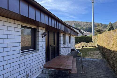 Eingangsbereich auf der Hausrückseite - 