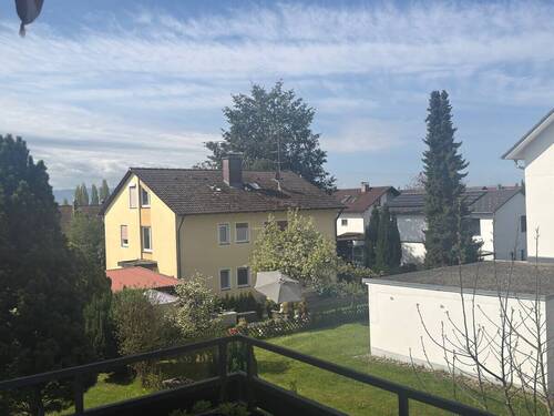 Aussicht vom Balkon - 