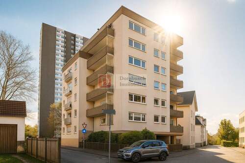 Hausansicht - Staging - 2 Zimmer Etagenwohnung in Frankfurt am Main