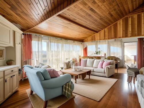 Wohnzimmer EG - Homestaging - Einfamilienhaus mit 280,00 m&sup2; in Bretten zum Kaufen