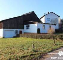 BERK Immobilien - Ländliches Anwesen mit Scheune, Garagen und viel Potenzial in Schippach - Miltenberg / Schippach