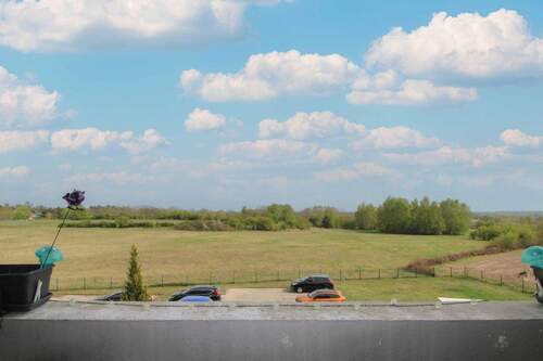 Blick vom Balkon - 3 Zimmer Einfamilienhaus in Wittenberg