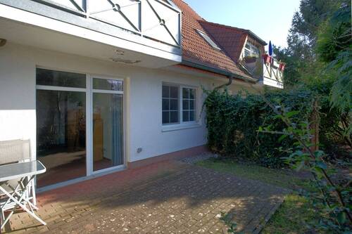 Terrasse - Ferienwohnung in zentraler Lage von Zingst
