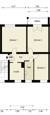 WE 28 - 3 Zimmer Etagenwohnung in Berlin