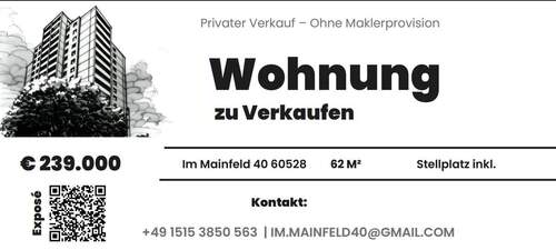 Bild 3 - 2 Zimmer Etagenwohnung in Frankfurt am Main