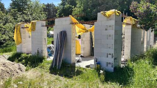Baustelle - Rohbau mit Baugenehmigung auf 2.931 m² - Ihr Zweifamilienhaus auf Usedom gestalten