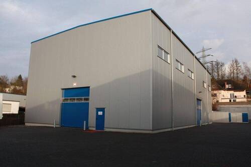 Bild 1 - Hochregallager Lagerhalle 480 m² ca. 300 Palettenstellplätze