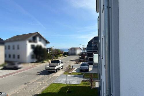 Blick vom Balkon 1 zur Ostsee - 2 Zimmer Etagenwohnung zum Kaufen in Dahme