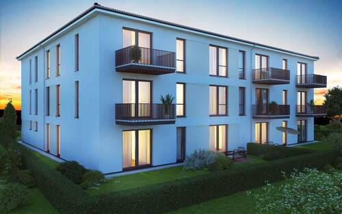 Visualisierung Nacht 1.jpg - 3 Zimmer Etagenwohnung zum Kaufen in Sanitz