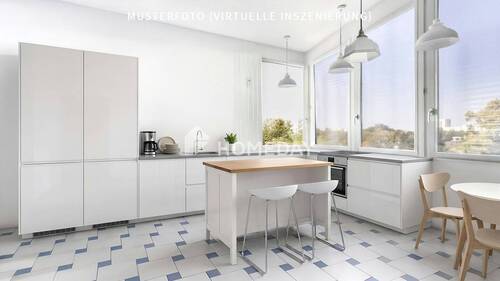 Küche 2-Musterfoto (virtuelle Inszenierung)3 - Etagenwohnung mit 185,00 m&sup2; in Berlin zum Kaufen