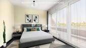 Schlafzimmer 1-Musterfoto (virtuelle Inszenierung)9 - 