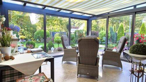 Sommergarten (ohne Markise) - 4 Zimmer Bungalow zum Kaufen in Rhauderfehn / Collinghorst