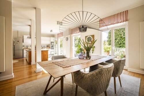 offener Ess- und Küchenbereich zum Garten - 1 Zimmer Doppelhaushälfte in Hamburg / Fuhlsbüttel