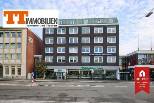 Außenansicht - TT bietet an: Repräsentative Büroetage mit Gestaltungsspielraum im 'Haus der Wirtschaft' in Wilhelmshaven!
