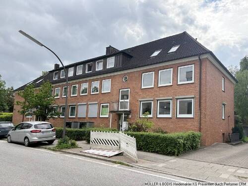Vorderseite - 2 Zimmer Etagenwohnung zum Kaufen in Hamburg
