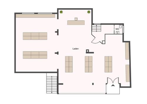 Ladenfläche Gewerbefläche Nr. 9 EG - Haus 92 - 