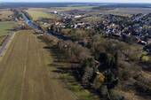 Luftaufname auf Ihlekanal - 