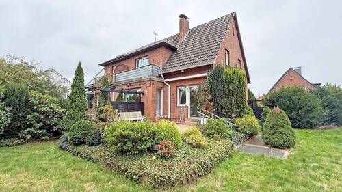 Rückansicht - Ruhig gelegenes Eigenheim: Doppelhaushälfte mit Garten in Sackgasse von Neukirchen-Vluyn!