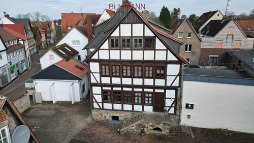 Ansicht Gerbergasse von Oben - Mehrfamilienhaus, Wohnhaus mit 600,00 m&sup2; in Stadthagen zum Kaufen