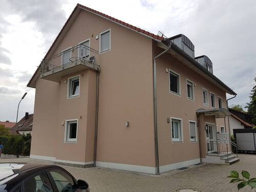 Außenansicht - Hochwertige 2 Zimmer Wohnung in Niedrigenergiehaus mit Balkon