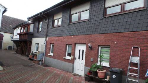 Bild 1 - Handwerkerobjekt, Fachwerkhaus mit Nebengelass, Stallungen, Mühle uvm. in sehr ruhiger Lage