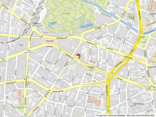 Geolyzer Kartenausschnitt - 