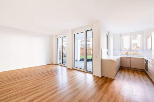 Wohn-/Essbereich - 3 Zimmer Etagenwohnung zum Kaufen in Gernsbach