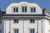 Wärmedämm-Fassade mit Stuck - 