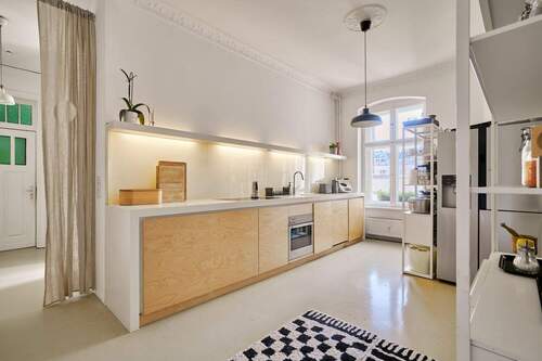 Moderne Küche, handgetischlert - 