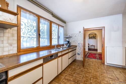 ausgestatette Einbauküche - 