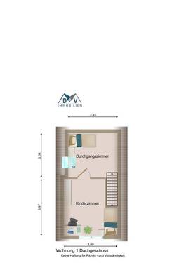 Wohnung 1 - Dachgeschoss - 