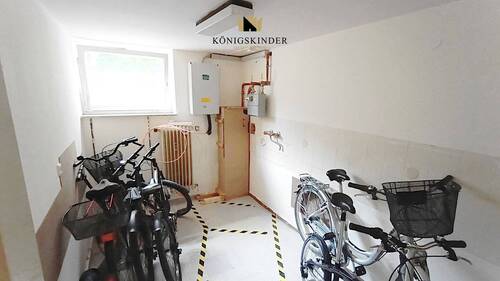 Praktischer Fahrradraum - 