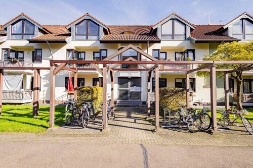 Frontansicht der Wohnanlage - 