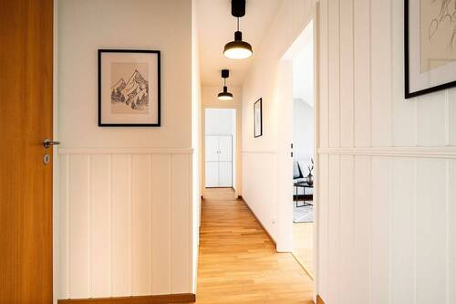 Flur - visualisiert - 1 Zimmer Etagenwohnung in Freiburg im Breisgau