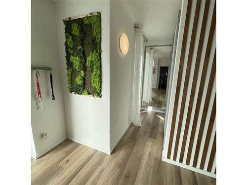 Garderobe mit Einbauschrank - 