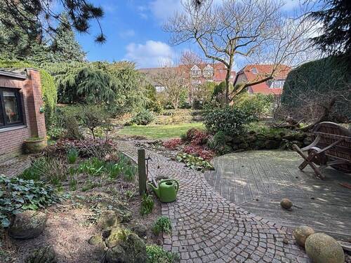 Garten im Winter - 