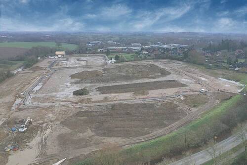 Luftaufnahme - Grundstück in Ahrensbök
