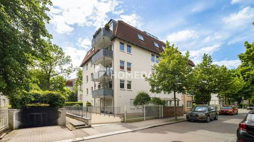 Außenansicht 1 - Attraktives Wohnungspaket: Zwei 2-Zimmer-Wohnungen mit Balkon und Tiefgaragenstellplatz
