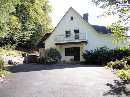 Außenansicht (Zufahrt) - 9 Zimmer Einfamilienhaus in Sinntal