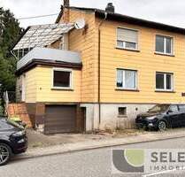 Aus Bankverwertung! Einfamilienhaus mit Garage und Garten - Namborn Hirstein