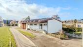Außenansicht - Wohn- und Geschäftshaus mit großzügigem Lager, Garage und nachhaltiger Energietechnik in Fulgenstadt