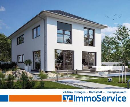 Bild 1 - Freistehendes Neubau - EFH mit Energieeffizienz A+, Bau weit fortgeschritten.
