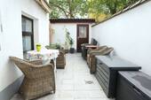 Eigene Terrasse mit Werkstatt ... - 