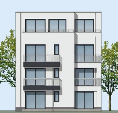 Vorderansicht - Grundstück in Köln