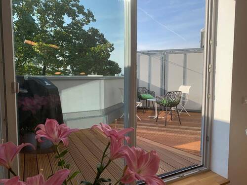Dachterrasse - 3 Zimmer Etagenwohnung in Fürth