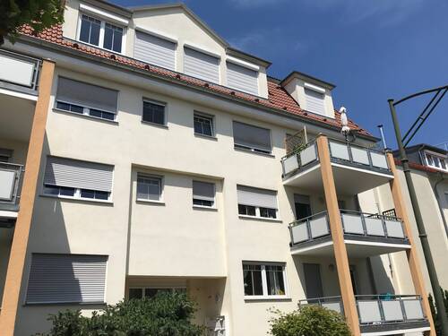 Außenansicht - Schöne 2-Zi.-EG-Whg. mit Balkon, EBK und toller Lage in Ludwigsburg