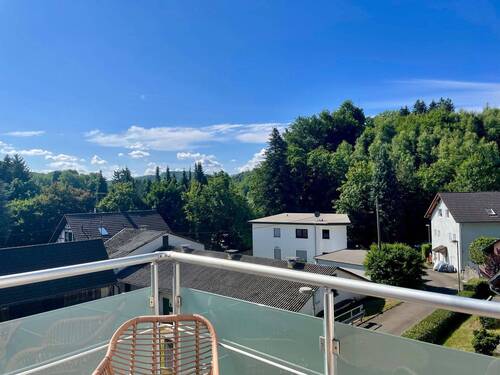 Ausblick vom Balkon - 
