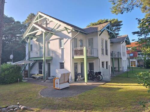 Ansicht - 250 m zur Ostsee - 2-Zimmer-FeWo mit Terrasse, alleinigem Grundstück, Stellplatz und Schuppen