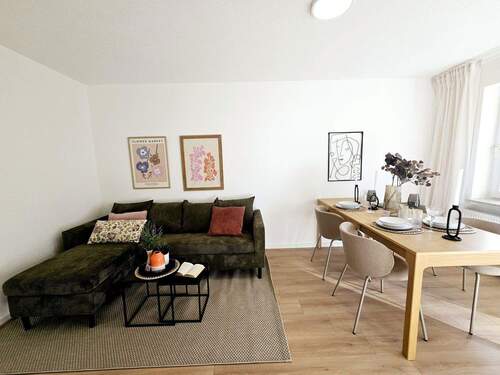 Wohnzimmer - Etagenwohnung mit 66,00 m² in Weinsberg zum Kaufen